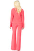 Queen Double Breasted Peaked Lapel Jacket
